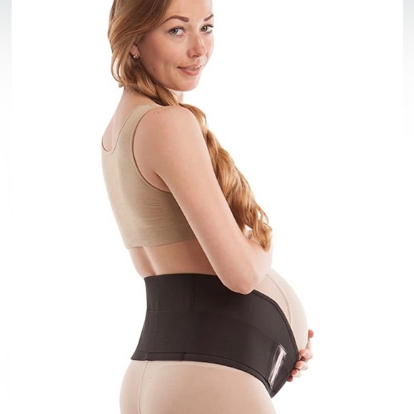 Pregnancy Maternity Elastic Belly Support Band - Picture 1 of 4